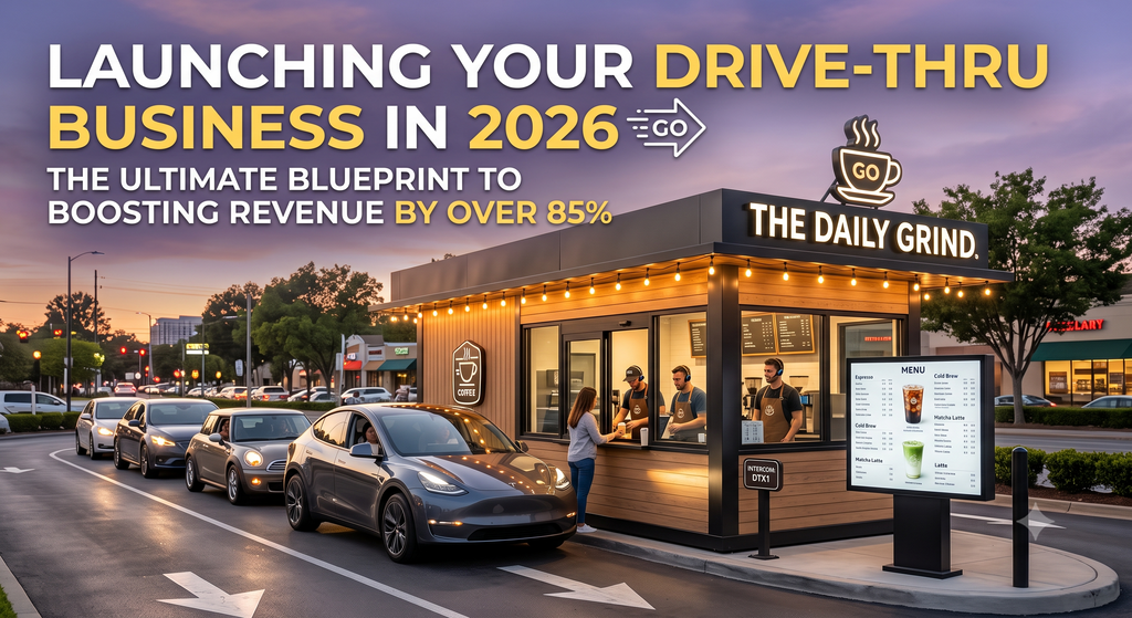 How to Start a Drive-Thru Coffee Shop Business in 2026 (Full Guide)