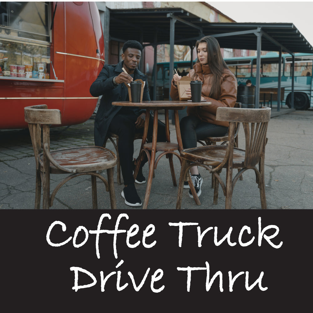 How To Start A Coffee Trailer Business For Less Than $10 000 - Food Truck Drive Thru Intercom Headset System