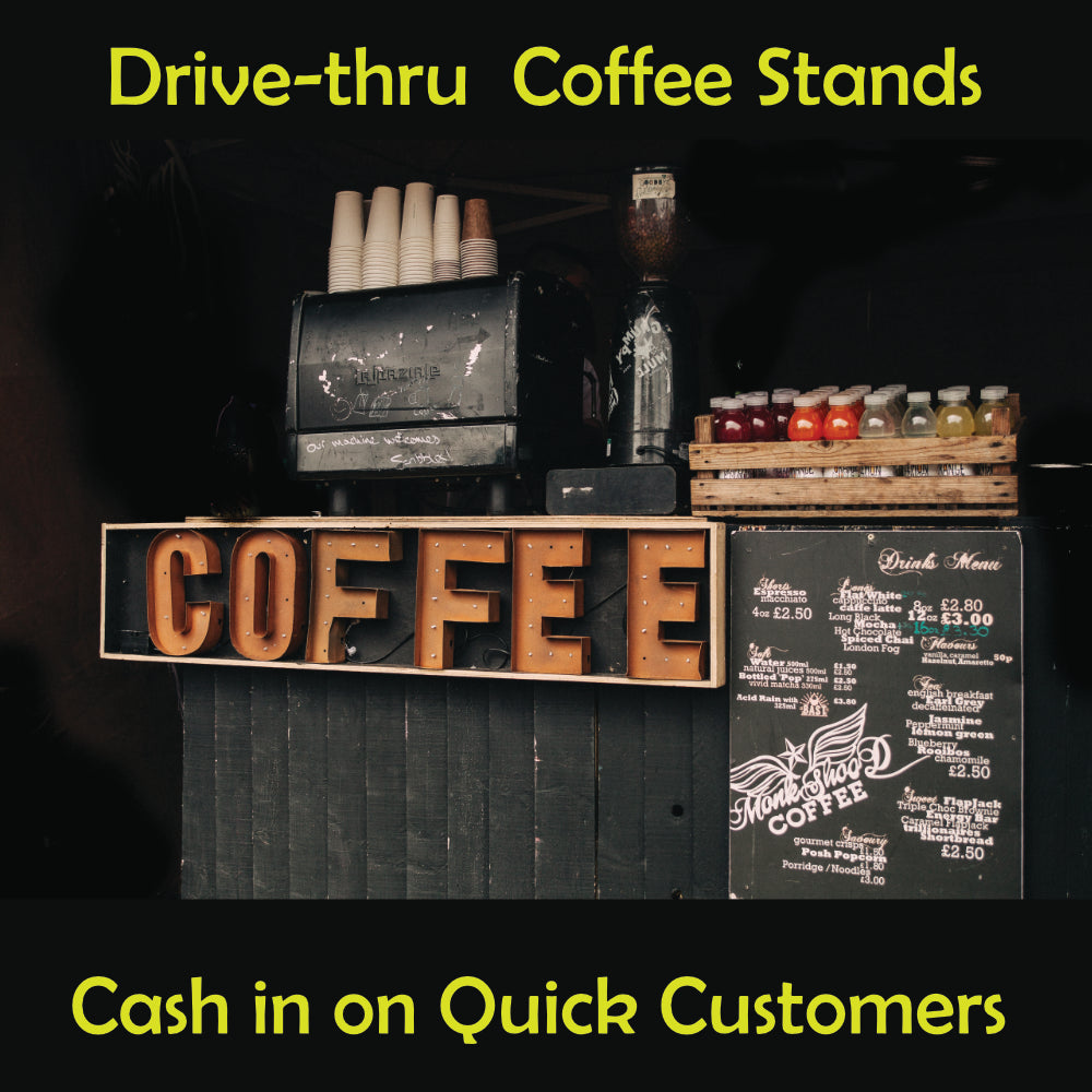Drive-thru Coffee Stands Profitability: Cash in on Quick Customers - Headset Intercom System Kit - Food Truck