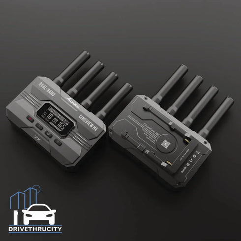 Accsoon CineView HE Transmisor y receptor inalámbrico HDMI - Intercomunicador para camiones de comida