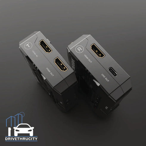 Accsoon CineView HE Transmisor y receptor inalámbrico HDMI - Intercomunicador para camiones de comida