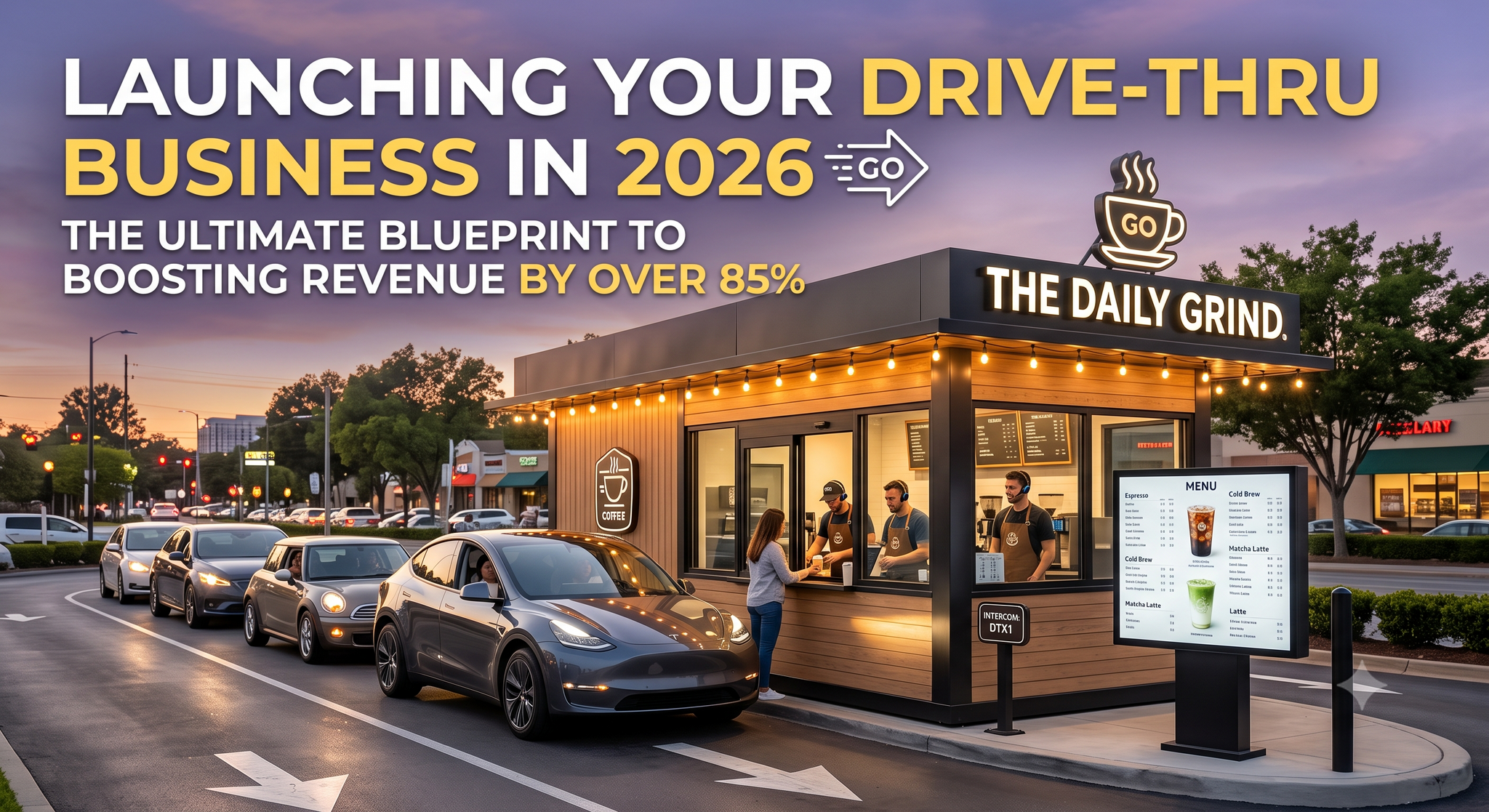 How to Start a Drive-Thru Coffee Shop Business in 2026 (Full Guide ...