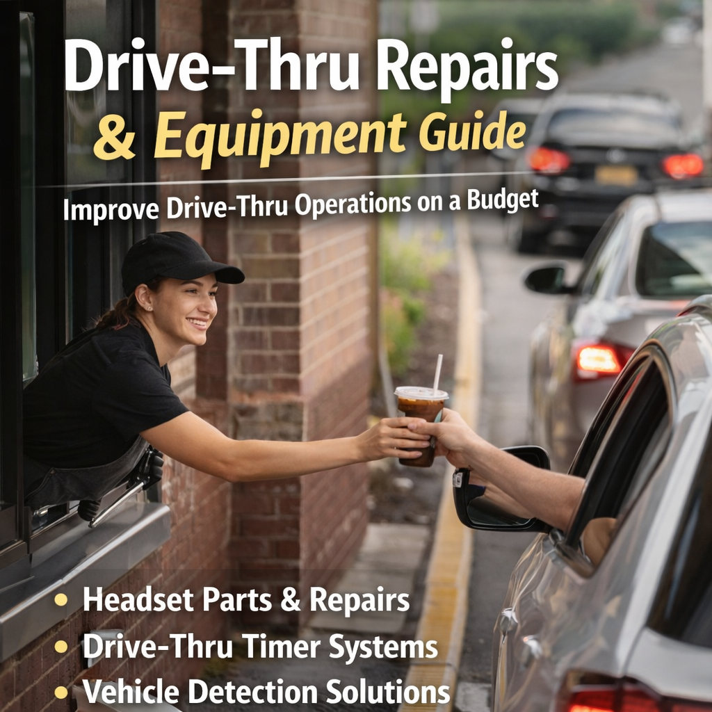Drive-Thru Repair, Timer Systems, Headset Parts & Vehicle Detection Gu ...