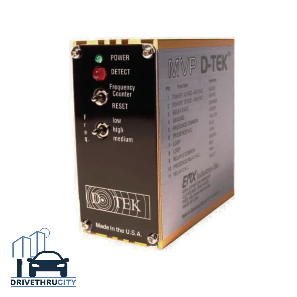 Multi Voltage Vehicle Loop Detector, Drive Thru Headset - EMX - NEXEO ...